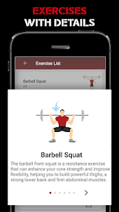 Gym Workout Legs Training App  Screenshots 3