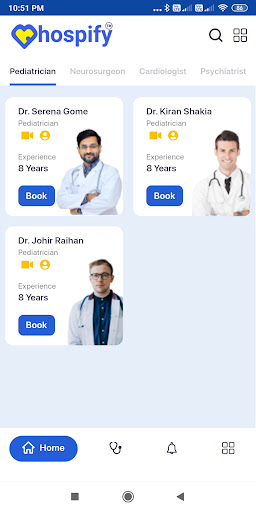 Hospify Screen 2