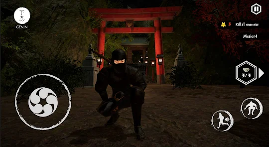 Ninja Assassin Juego de sigilo