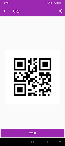 QR Scanner and Generator Screen 3