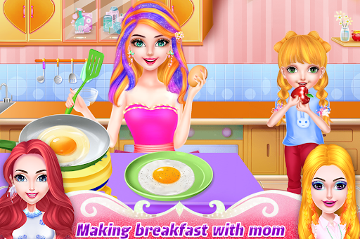 Crazy mommy fashion salon