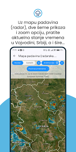 VojvodinaMeteo: Vreme i radar Screen 3