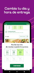 Screenshot 5 HelloFresh: Kits de recetas android