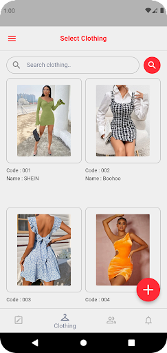 Android application My Atelier Online screenshort