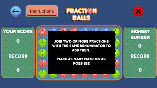 Fraction Balls