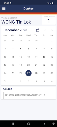 Donkey Student Screen 2