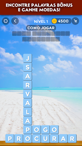 Android application Esmagar Palavras Brasil screenshort