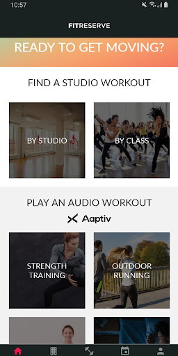 FitReserve Screen 2