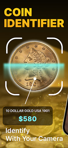 Android application Coin Identifier - Coin Value screenshort