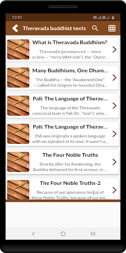 Theravada buddhist texts Screen 2