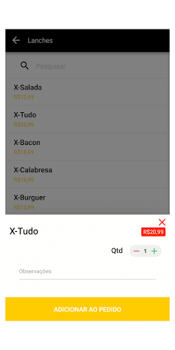 Lanchonete Tabatata Screen 3