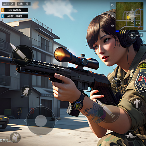 Fps Battle Shooting game logo
