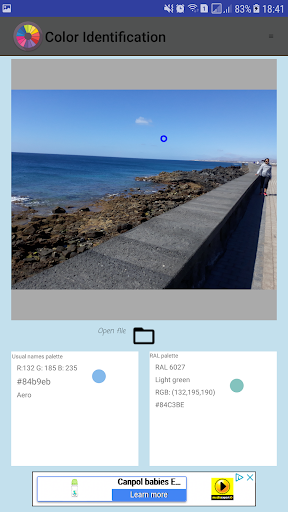 Color Identification Screen 3