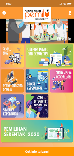 Android application Rumah Pintar Pemilu KPU RI screenshort