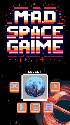 Android application Mad Space Game screenshort