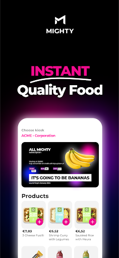 Android application MIGHTY screenshort