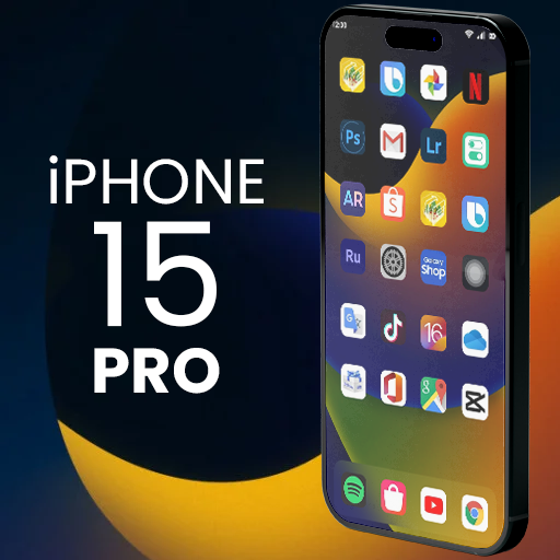 OS 18 Launcher: iPhone 15 Pro logo