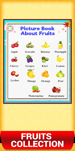First Words Picture Dictionary Screen 3