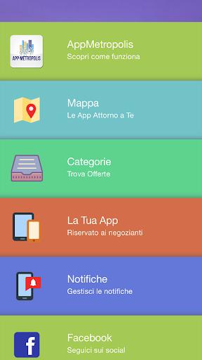 Android application AppMetropolis screenshort