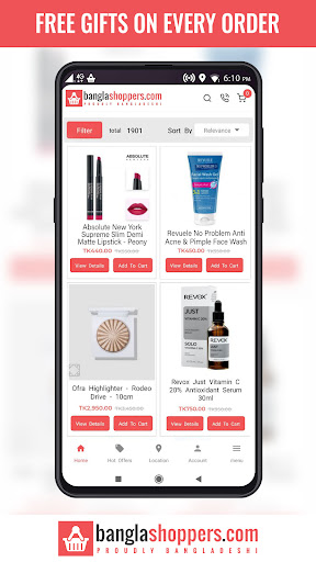 BanglaShoppers Cosmetics Shop Screen 3