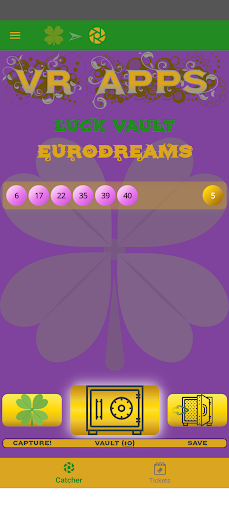 Android application EuroDreams Luck Vault screenshort