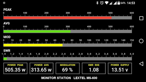 Android application Monitor Station Lextel V1 screenshort