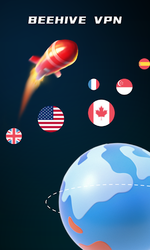 Android application Beehive VPN screenshort