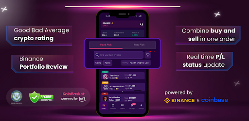Android application KoinBasket: ProMax Crypto App screenshort