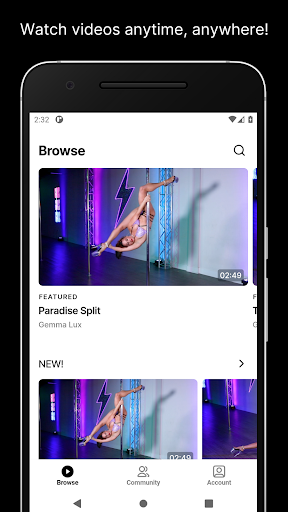 Android application Cleo's Rock N Pole screenshort