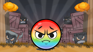 Rainbow Ball Adventure - Screenshot 1