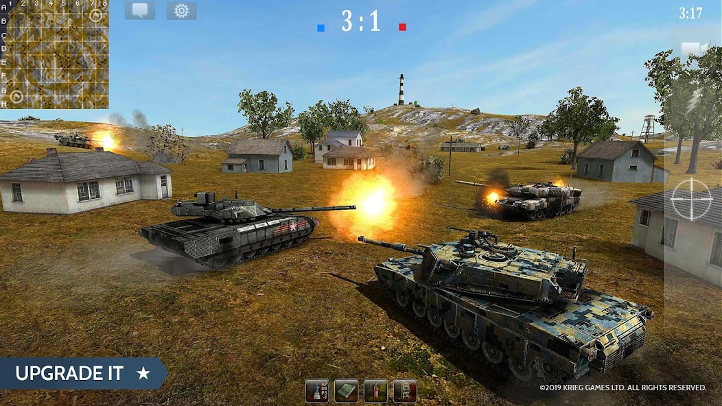 Armored Aces - Tank War‏ 3.1.0 APK + Mod (Unlimited money) إلى عن على ذكري المظهر