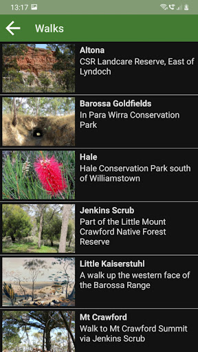 Barossa Country Walks Screen 2