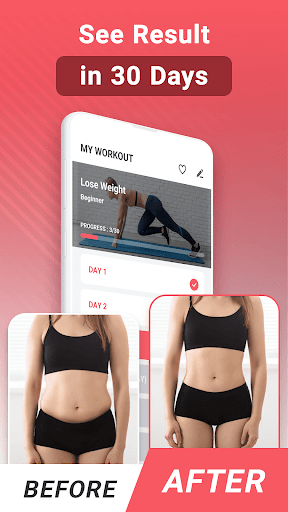 Female Home Workout Lite Screenshot 2 - AppWisp.com