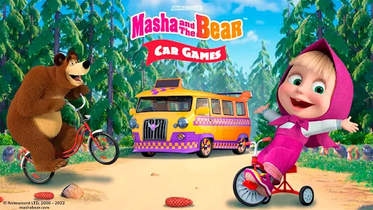 Masha & Bear: Game Trên Ô Tô - Ứng Dụng Trên Google Play