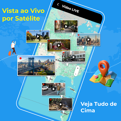 Visualização do aplicativo
