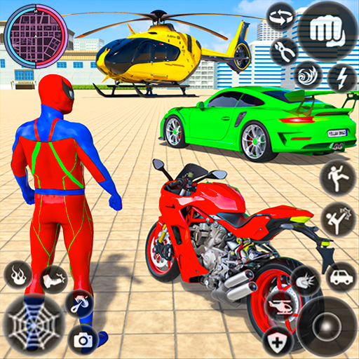 Flying Spider: Superhero Games