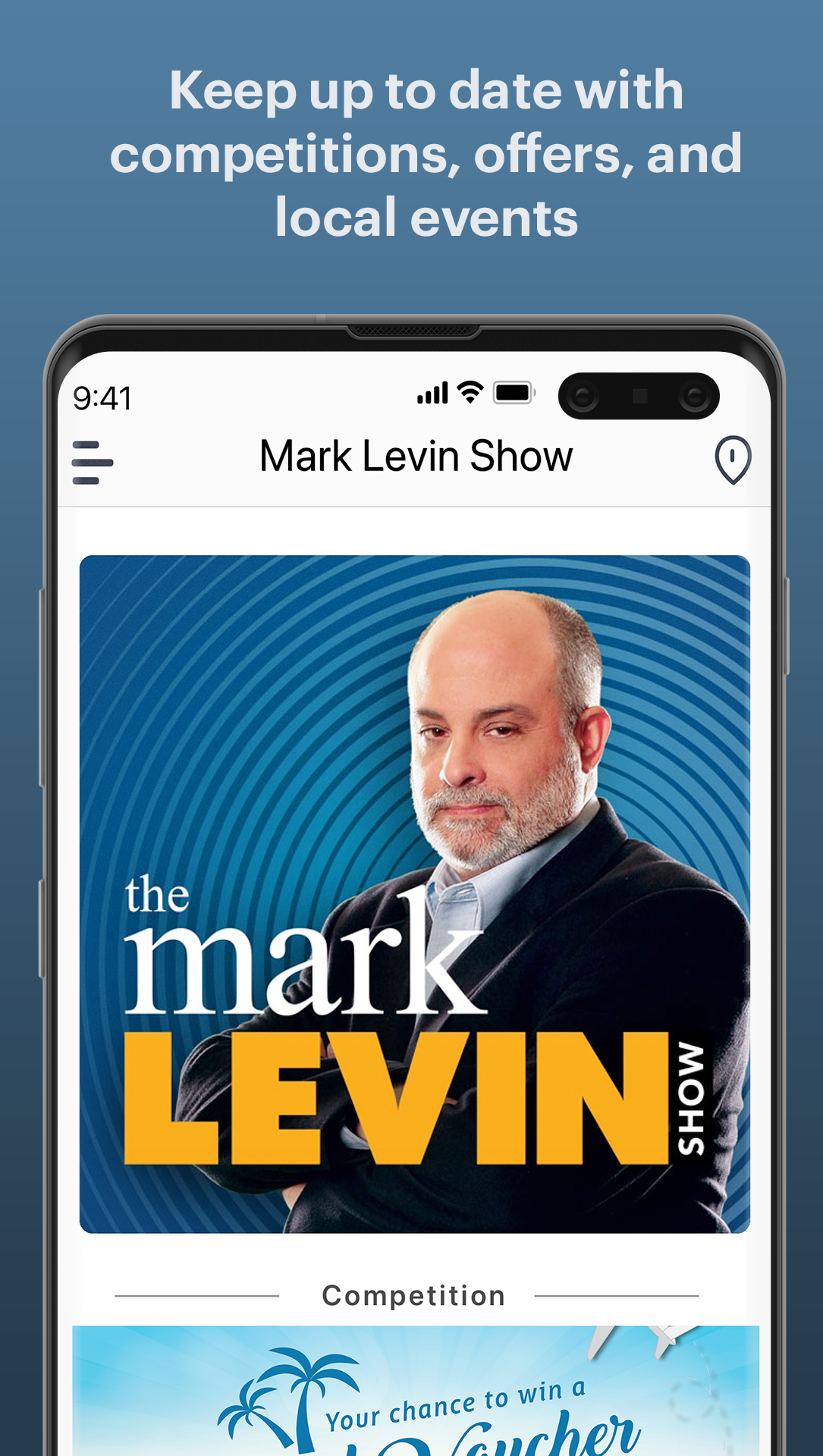 Android application Mark Levin Show screenshort