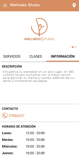 WELLNESS Studio Screen 3