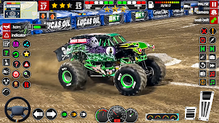 Monster Truck Stunts Racing 3D - Screenshot 1