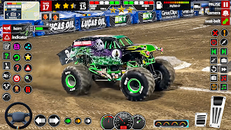 Game screenshot Monster Truck Stunts Racing 3D mod apk