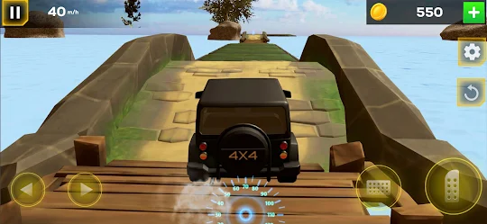 Off Road 4x4 Driving Jeep Sim