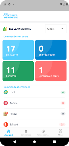 KOUIZA VENDEUR Screen 2