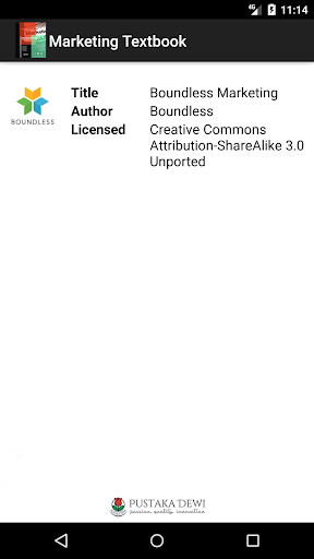 Marketing Textbook Screen 2