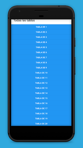 Android application matefacil screenshort