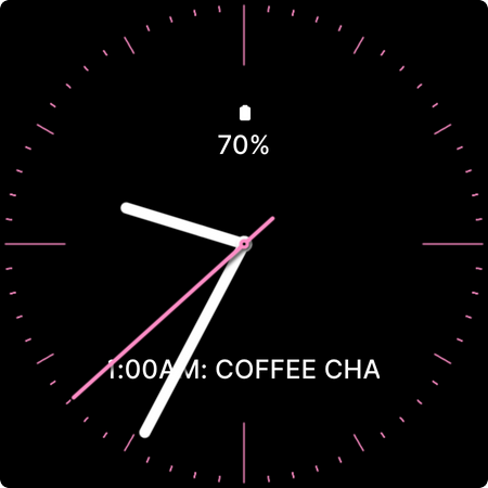 Minimalistic Analog Watch Face screenshot 7