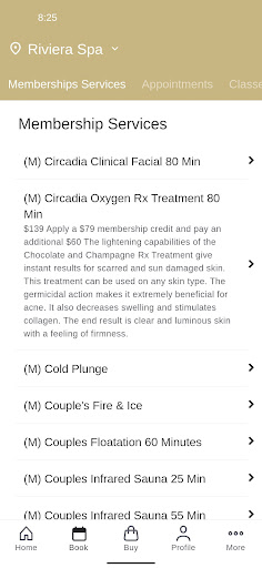 Riviera Spa Screen 2