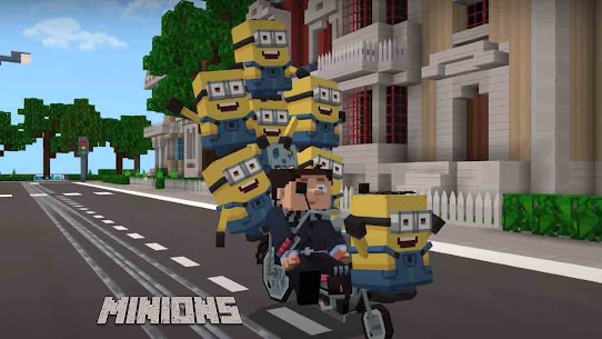 Mod Minecraft x Minions Yellow Craft Skins Apk Download 4