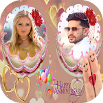 Cover Image of Télécharger Anniversary Cake Dual Photo Frame 1.4 APK