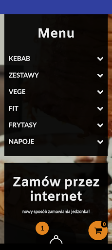 Android application AM AM KEBAB Grodzisk Maz. screenshort