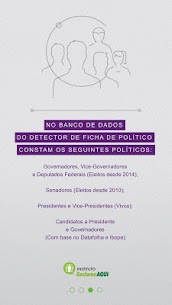 Detector de Ficha de Político For PC installation
